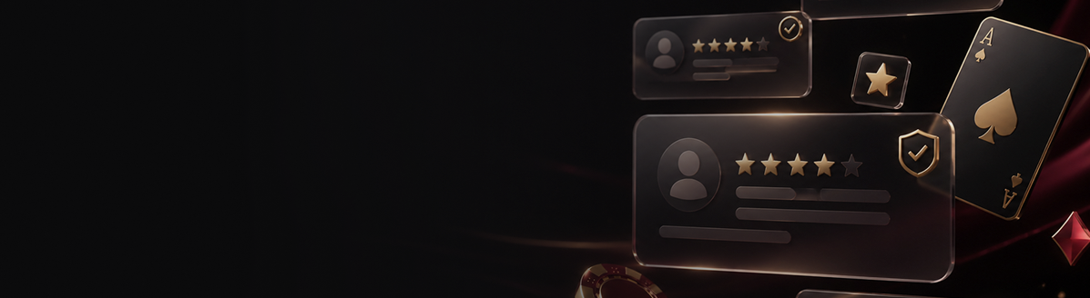 &nbsp;
Podijelite svoje iskustvo s casinom
Stvorite besplatan profil kako biste napisali recenziju, ocijenili casino i pomogli drugim korisnicima u usporedbi.